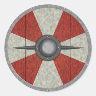 Viking-Kreis-Schild Runder Aufkleber