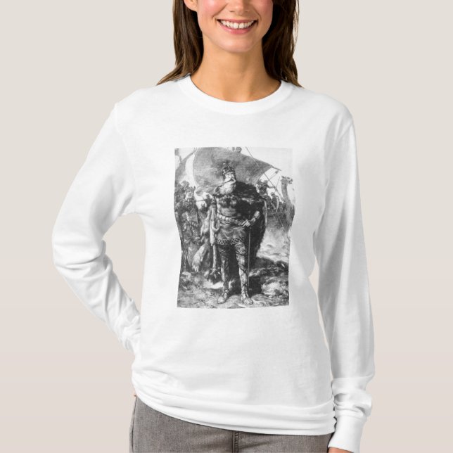 Viking-Krieger T-Shirt (Vorderseite)