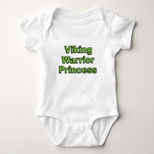 Viking-Kriegers-Prinzessin Baby Strampler