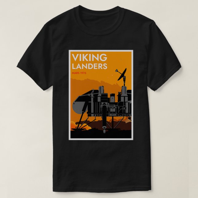 Viking Landers Mars 1976 T-Shirt (Design vorne)