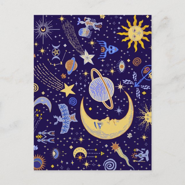 Viking Magic Celestial Dreams Postkarte (Vorderseite)