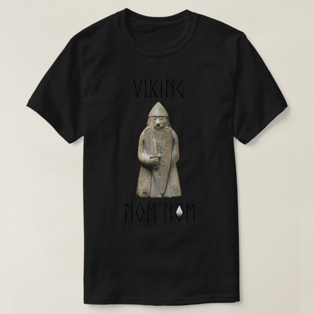 Viking Nom Nom T-Shirt (Design vorne)