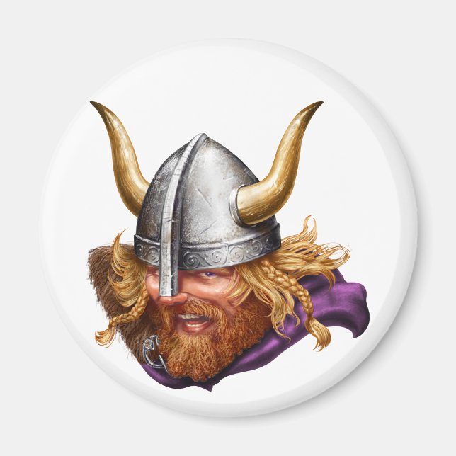 Viking, Nord, Norsemen Magnet (Vorne)