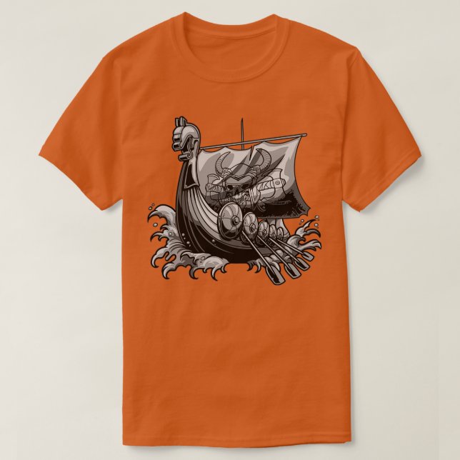 Viking Nordic Warrior Valhalla 7 T-Shirt (Design vorne)