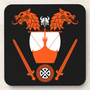 Viking Norsemen Getränkeuntersetzer