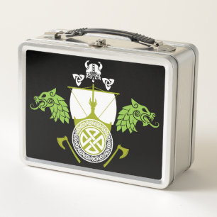 Viking Norsemen Metall Brotdose