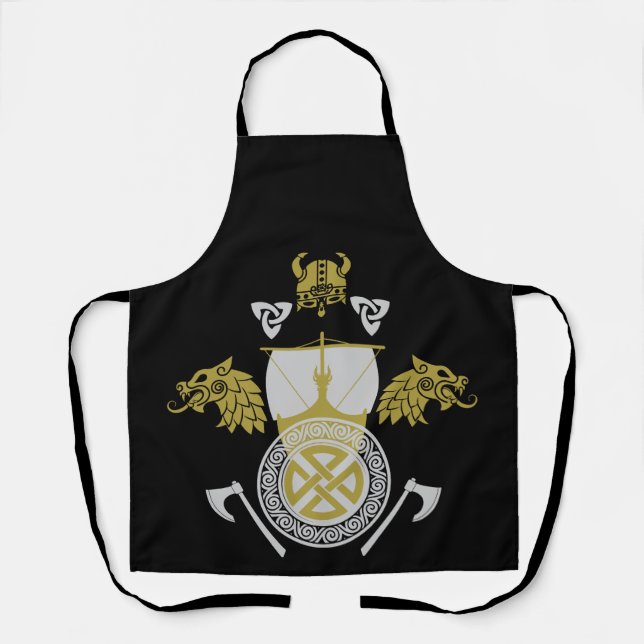 Viking Norsemen Schürze (Vorderseite)
