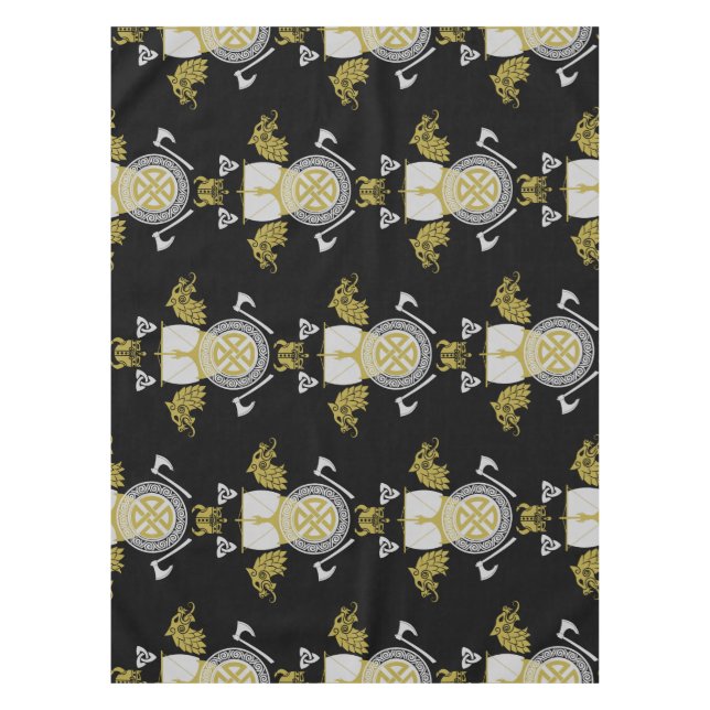 Viking Norsemen Tischdecke (Vorderseite)
