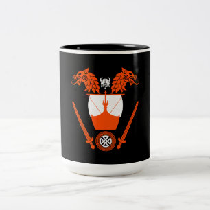 Viking Norsemen Zweifarbige Tasse