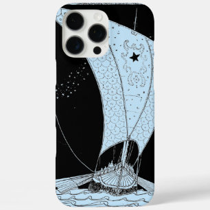 Viking Ocean Sailboat Blue iPhone 16 Pro Max Hülle