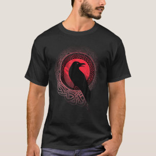 Viking Odin Ravens Huginn und Muninn Myth Graphic T-Shirt