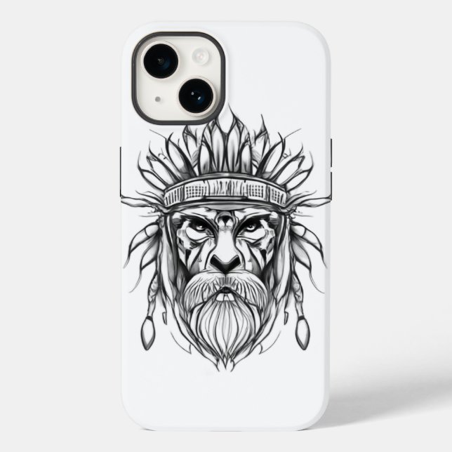 Viking phonecase für ihn Case-Mate iPhone hülle (Rückseite)