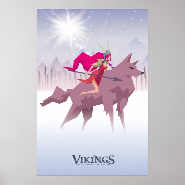 Viking Poster - Walküre (Vorne)