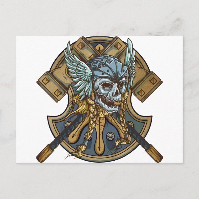 Viking Postkarte (Vorderseite)