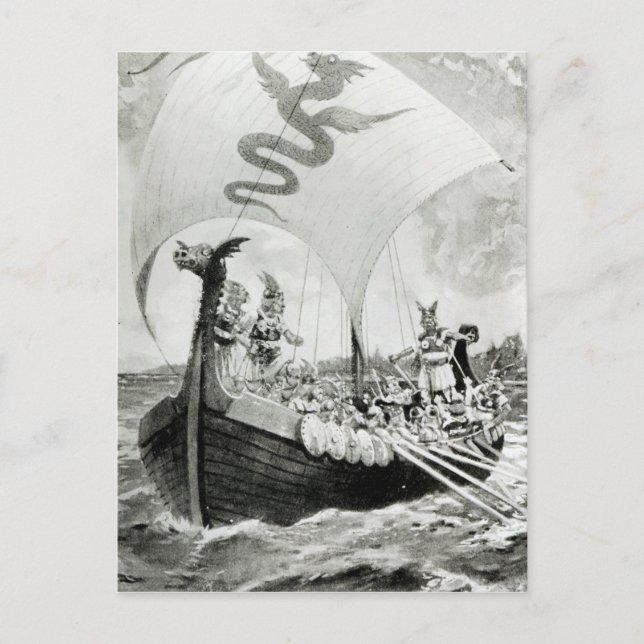 Viking Raiders Postkarte (Vorderseite)