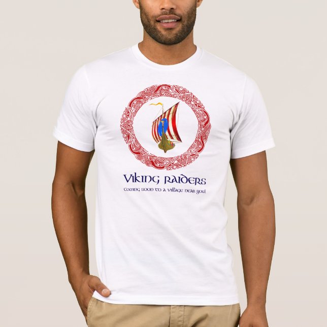Viking-Räuber T-Shirt (Vorderseite)