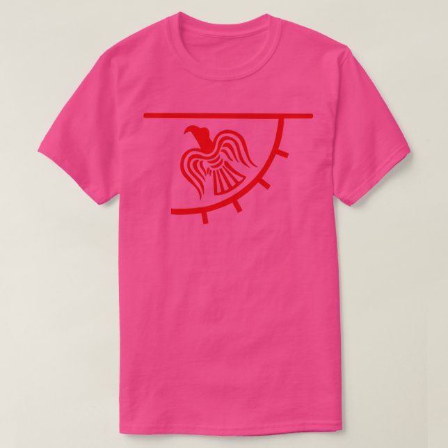 Viking Raven Banner 1 T-Shirt (Design vorne)