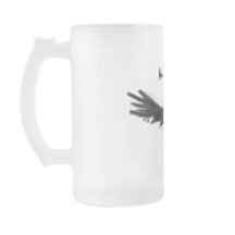 Viking Raven Mattierte Tasse