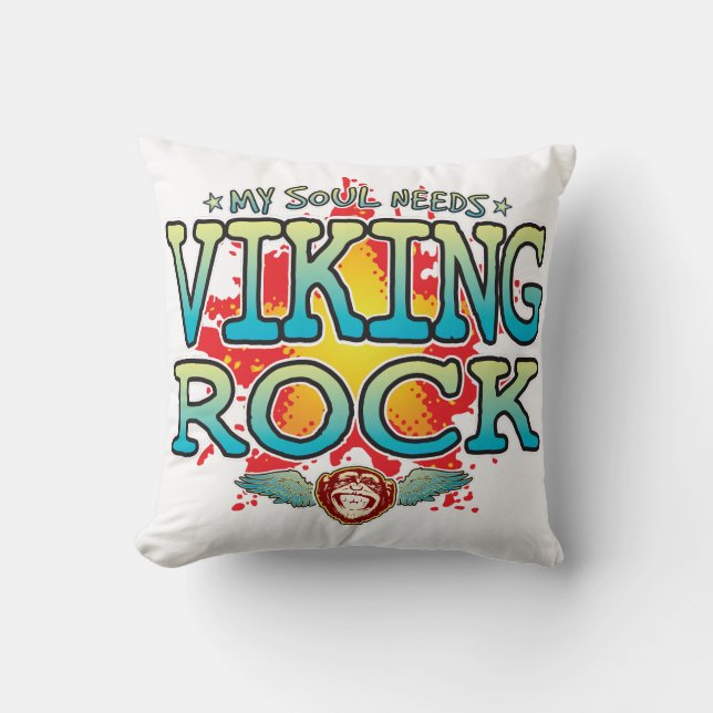 Viking Rock Soul Cushion Kissen (Vorderseite)