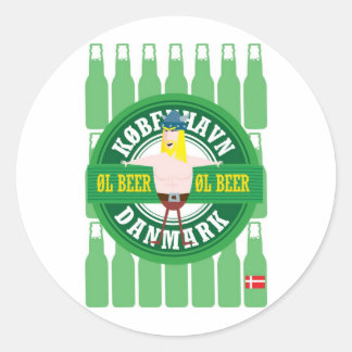 Viking Runder Aufkleber