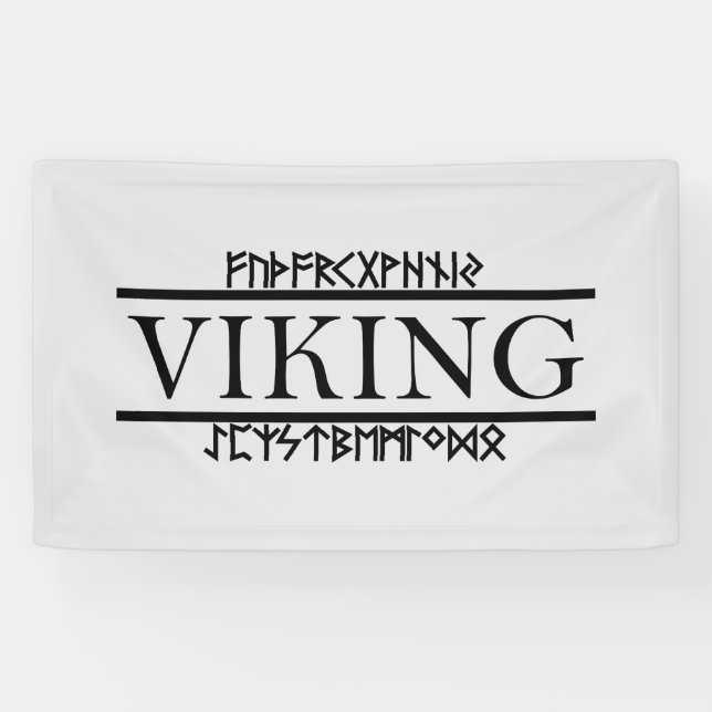Viking Runes-Banner Banner (Horizontal)