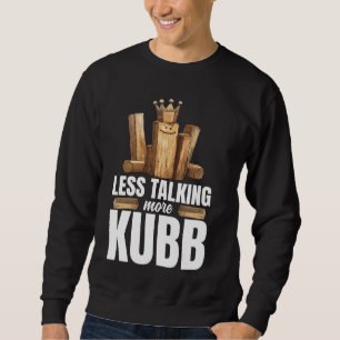 Viking Schach Rasen Game Kubb Yard Game Set King K Sweatshirt