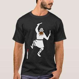 Viking Schach Viking Angriff auf Kubb König auf T-Shirt