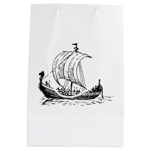 Viking-Schiff Mittlere Geschenktüte