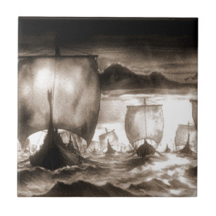 VIKING-SCHIFFE FLIESE