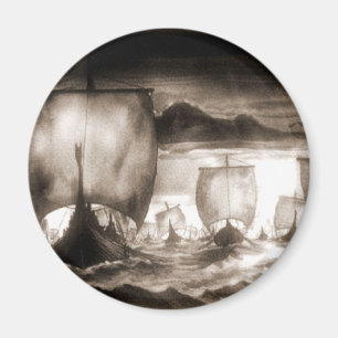 VIKING-SCHIFFE MAGNET