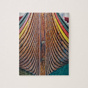 Viking-Schiffs-Rumpf - 8x10 - 110 PC. Puzzle