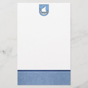 Viking-Schiffs-Wappen Briefpapier