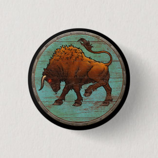 Viking-Schild-Knopf - Auroch Button