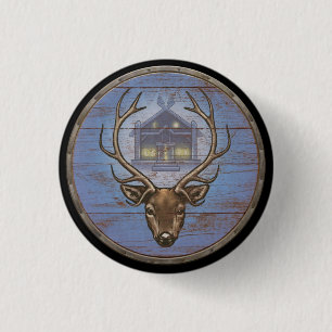 Viking-Schild-Knopf - Eikþyrnir Button