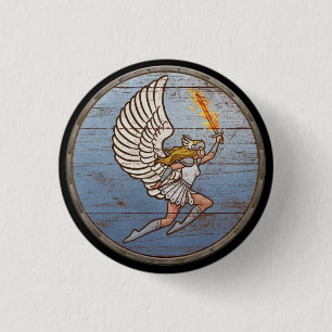 Viking-Schild-Knopf - Valkyrie Button