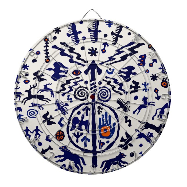 Viking Shaman Ritual Talisman Dartscheibe (vorne)