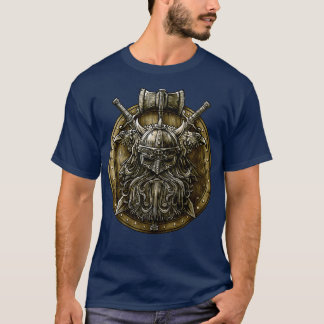 Viking Shield Nordic Nordic Walhalla T-Shirt