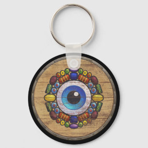 Viking Shield Schlüsselanhänger - Völva