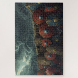 Viking Shield Wall Jigsaw Puzzle
