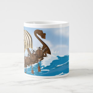 Viking Ship Jumbo-Tasse