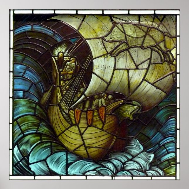 Viking Ship Poster (Vorne)