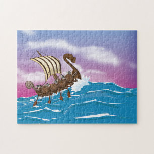 Viking Ship Puzzle