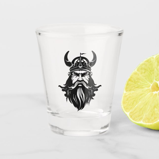 Viking Shot Glass Schnapsglas (Vorderseite)