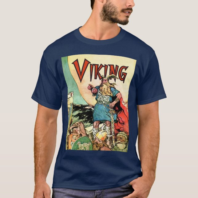 Viking-Skandinavier-Götterthor-Kapuzenpullis T-Shirt (Vorderseite)