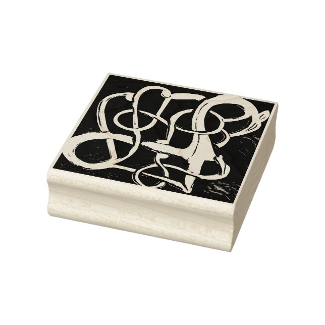 Viking, skandinavisches Pferdedesign Gummistempel (Stempel)