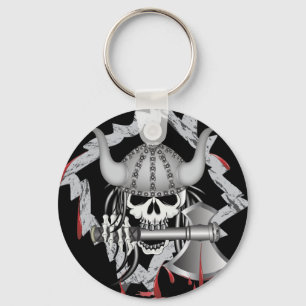 Viking Skull Schlüsselanhänger