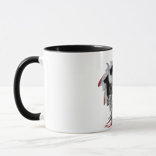 Viking Skull Tasse (Links)