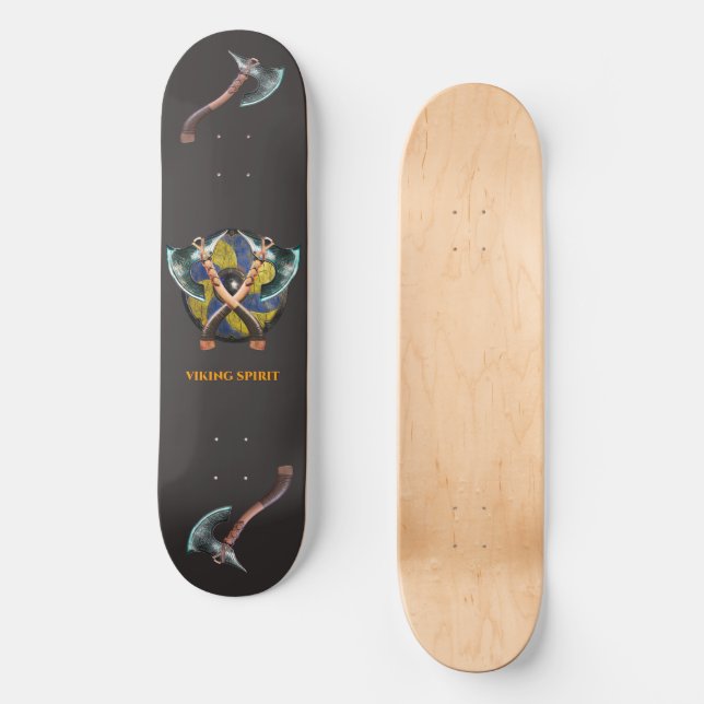 Viking Spirit Skateboard (Vorderseite)