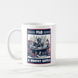 Viking Student PhD - eine wertvolle Schlacht Kaffeetasse