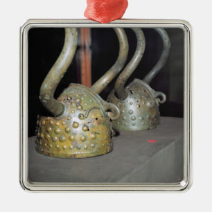 Viking-Sturzhelm Ornament Aus Metall